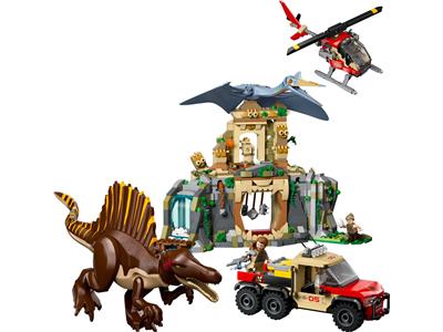76976 LEGO Jurassic World Rebirth Spinosaurus & Quetzalcoatlus Air Mission thumbnail image