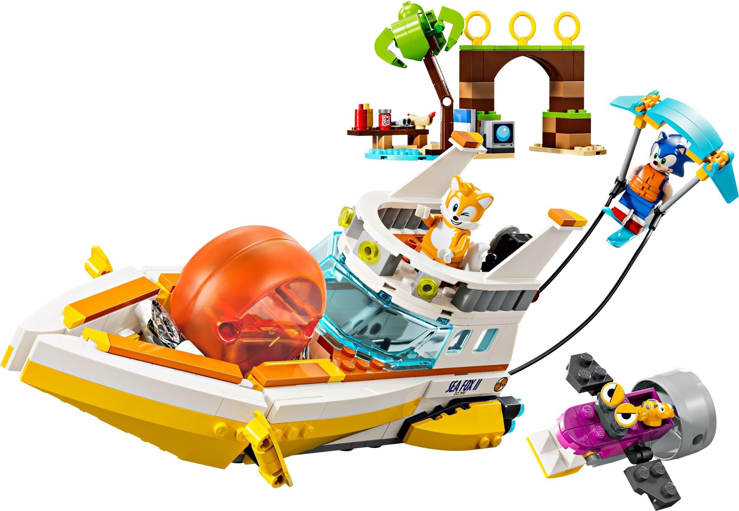 LEGO 76997 Sonic the Hedgehog Tails' Adventure Boat | BrickEconomy