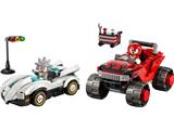 77118 LEGO Sonic the Hedgehog Sonic Racing CrossWorlds Silver's Car vs. Knuckles' Monster Truck