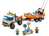 7726 LEGO City Coast Guard Truck with Speed Boat