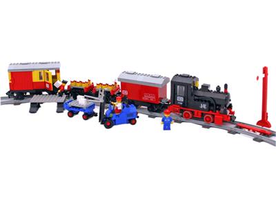7727 LEGO Freight Steam Train Set