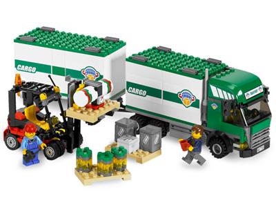 LEGO 7733 City Cargo Truck Forklift | BrickEconomy