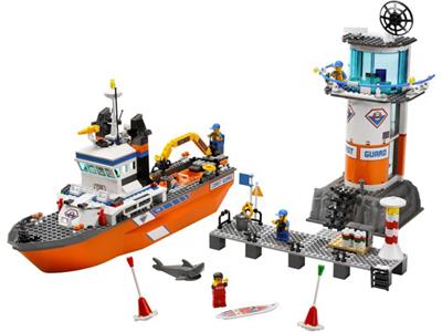 7739 LEGO City Coast Guard Patrol Boat & Tower thumbnail image