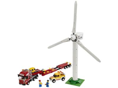 7747 LEGO City Wind Turbine Transport