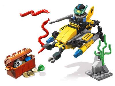 7770 LEGO Aqua Raiders Deep Sea Treasure Hunter thumbnail image