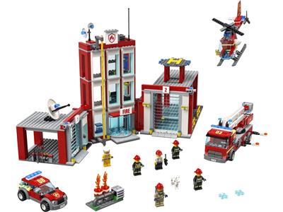 77944 City Fire Station Headquarters | BrickEconomy