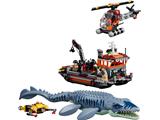 77983 LEGO Jurassic World Mosasaurus Dinosaur Boat Attack