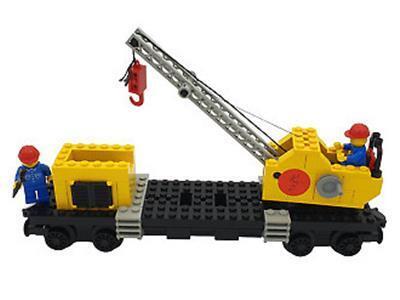 7814 LEGO Trains Crane Wagon