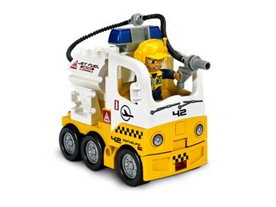 Højttaler praktiserende læge Menda City LEGO 7842 Duplo Airport Jet Fuel Truck | BrickEconomy
