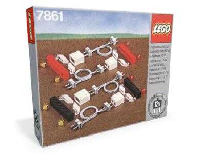 LEGO® aus 7861 Zugbeleuchtung SCHWARZ Locomotive lights black Eisenbahn Train 