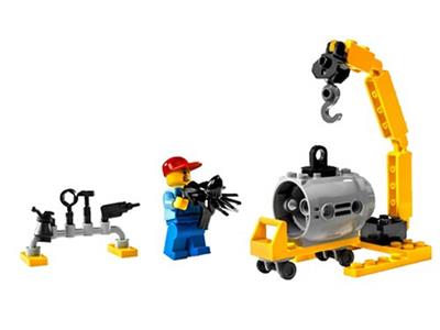 7901 LEGO City Airport Airplane Mechanic thumbnail image