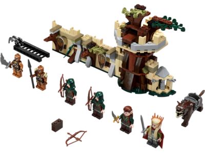 ohne Figuren und Warg 79012 Lego ® The Hobbit ™ Mirkwood Elbenarmee