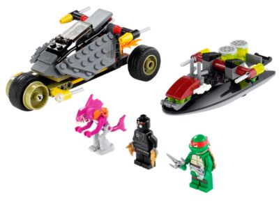 79102 LEGO Teenage Mutant Ninja Turtles Stealth Shell in Pursuit thumbnail image