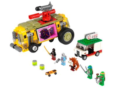 79104 LEGO Teenage Mutant Ninja Turtles The Shellraiser Street Chase thumbnail image