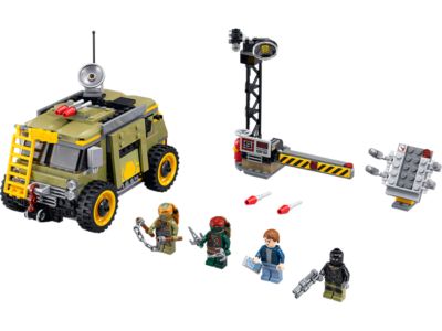 79115 LEGO Teenage Mutant Ninja Turtles Movie Turtle Van Takedown thumbnail image