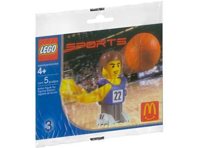 7917 LEGO Basketball Blue Player