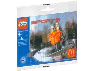 7922 LEGO Gravity Games Orange Vest Snowboarder