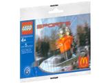 7922 LEGO Gravity Games Orange Vest Snowboarder