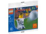 7923 LEGO White Football Player