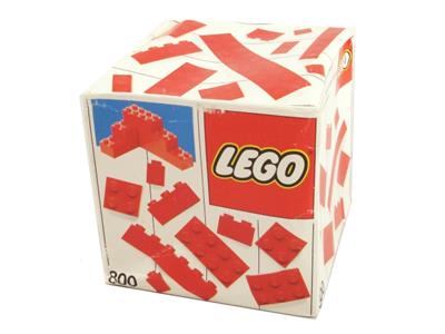 800-2 LEGO Extra Bricks Red