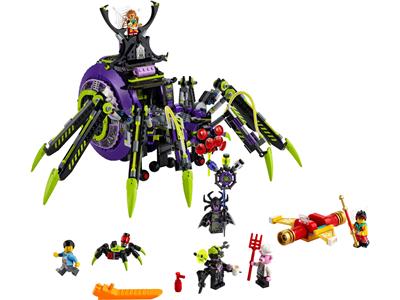 80022 LEGO Monkie Kid Season 2 Spider Queen's Arachnoid Base