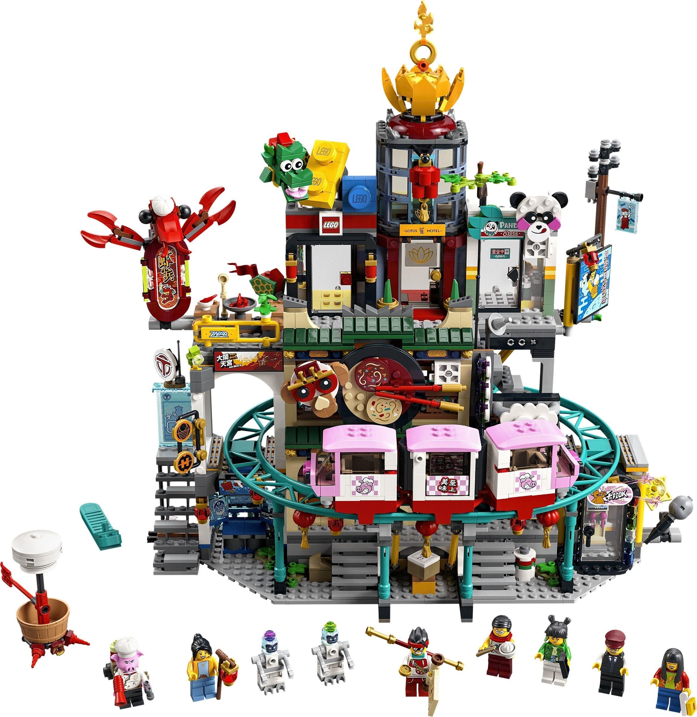 LEGO 80036 Monkie Kid Season 3 The City of Lanterns BrickEconomy