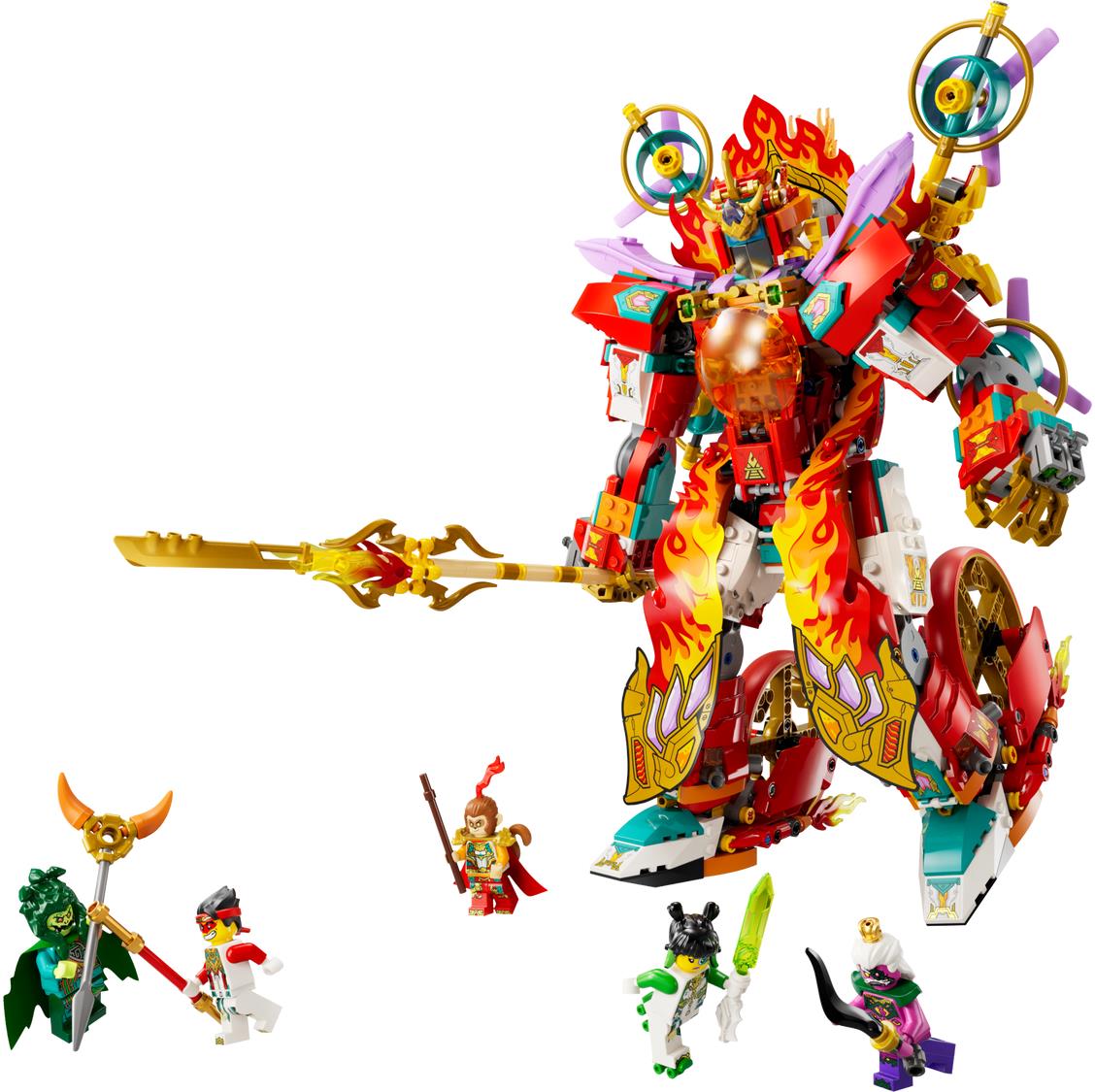 Lego Monkie Kid Season 5 English LEGO 80057 Monkie Kid Season 5 Nezha's Ring of Fire Mech | BrickEconomy
