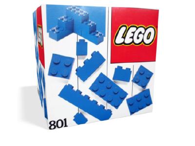 801-2 LEGO Extra Bricks Blue