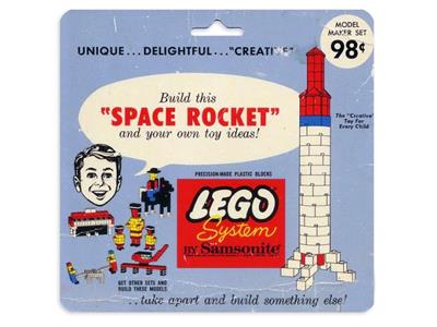 801-3 LEGO Samsonite Space Rocket