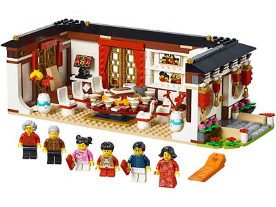 LEGO 80101 Chinese Traditional Festivals Chinese New Year s Eve