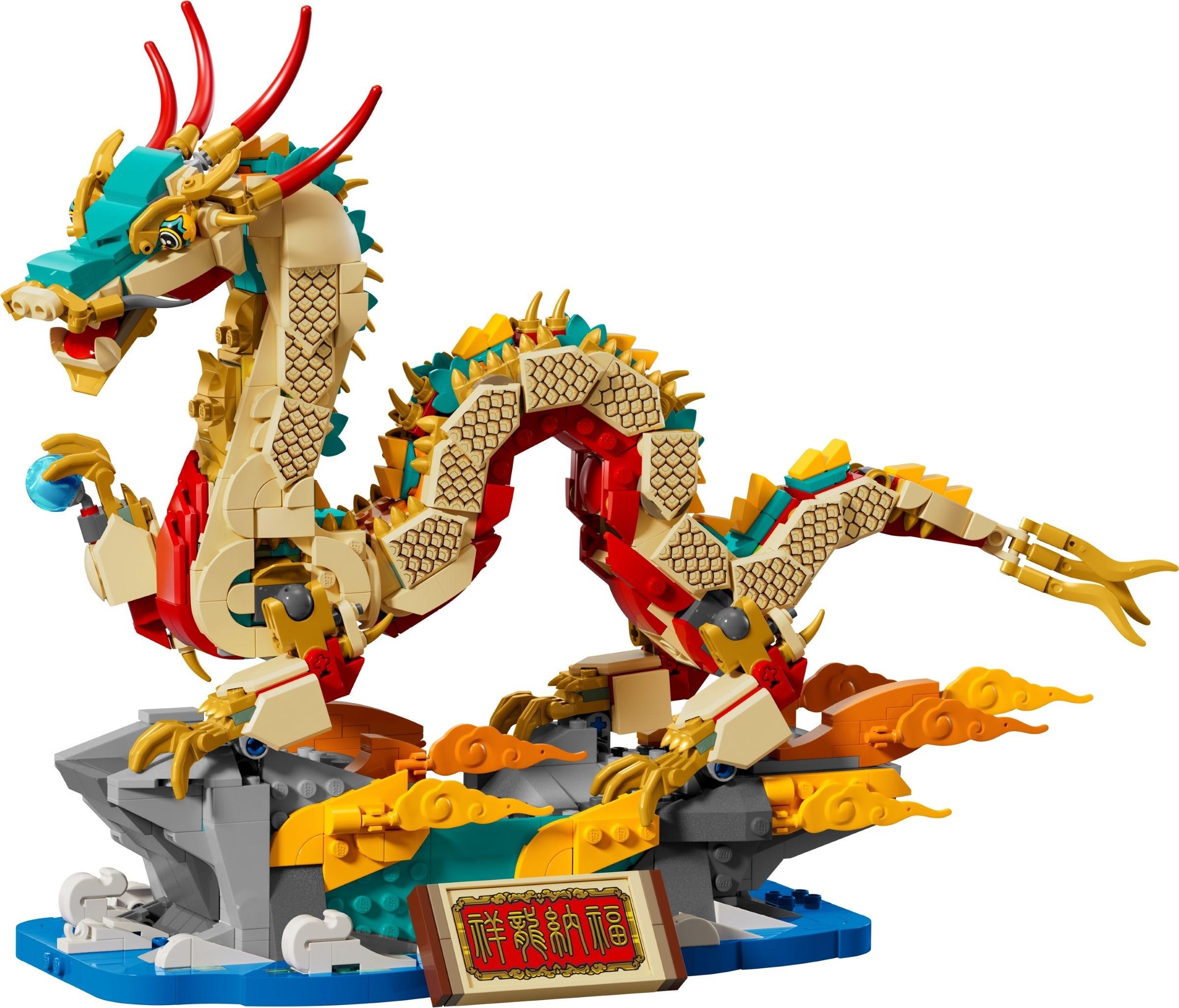 Review: LEGO 80112 Auspicious Dragon - Jay's Brick Blog
