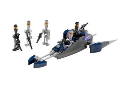 Star Wars lego mini figure SILVER ASSASSIN DROID X2 IG88 8015 