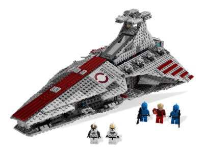 LEGO 8039 Star Wars The Clone Wars Venator-Class Republic Attack Cruiser