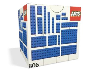 806 LEGO Extra Plates Blue