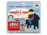 806-2 LEGO Samsonite Cowboy & Pony