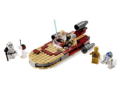NEW 8092-2010 LEGO STAR WARS LUKE SKYWALKER TATOOINE FIGURE LIGHTSABER 