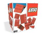812 LEGO Red Roof Bricks, Shallow Pitch thumbnail image