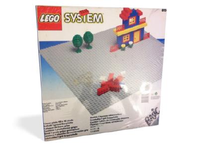 815 LEGO Baseplate, Grey thumbnail image