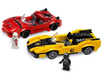 8159 LEGO Speed Racer Racer X and Taejo Togokhan
