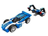 8163 LEGO Power Racers Blue Sprinter