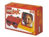 818 LEGO Red Pull-Back Motor