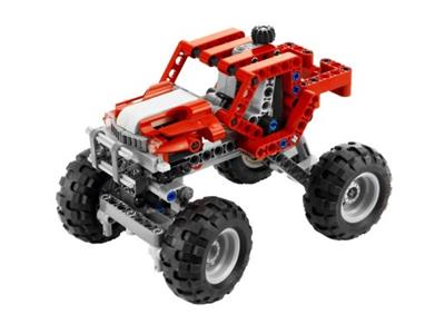 Lego technic sales red truck