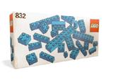 832 LEGO Blue Bricks Parts Pack