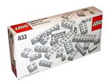 833 LEGO White Bricks Parts Pack thumbnail image