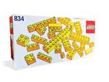 834 LEGO Yellow Bricks Parts Pack