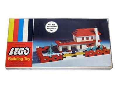 835 LEGO Samsonite Advanced Builders Set