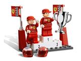 8389 LEGO Ferrari M. Schumacher and R. Barrichello