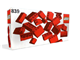 Red Roof Bricks Parts Pack, 33° thumbnail