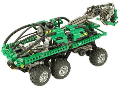 Lego technic green truck hot sale