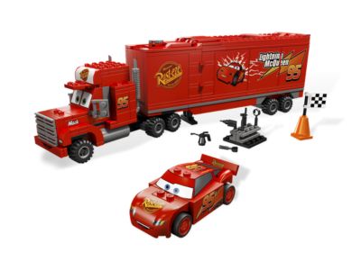 8486 LEGO Cars Mack's Team Truck thumbnail image